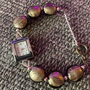 Murano Glass Watch